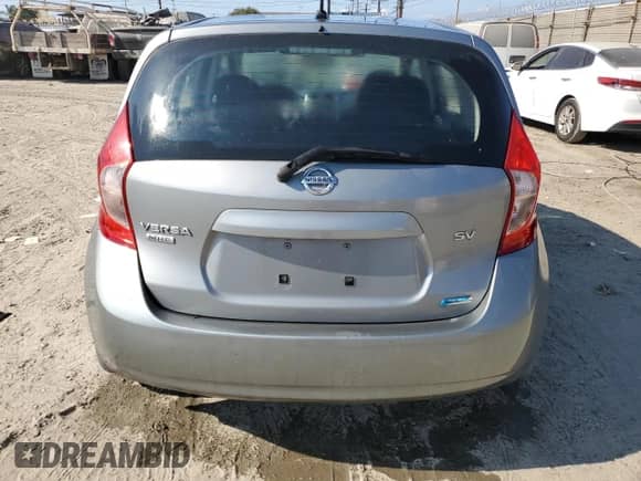 2014 Nissan Note S Plus with VIN 3N1CE2CP6EL403643, listed as a Copart auction lot 80408175 with 126,964 mi miles and Clean title. Bid and sale history available at DreamBid. Image 6.
