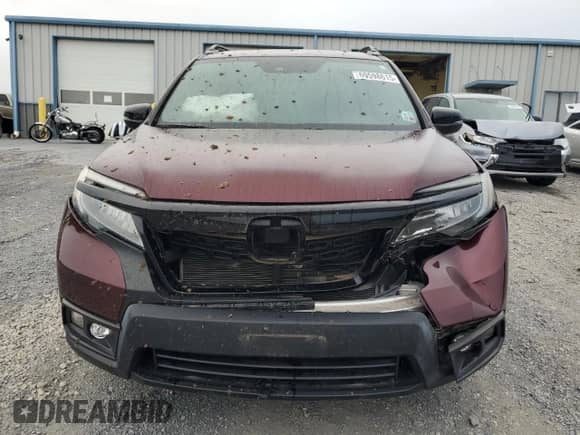 2019 Honda Passport Touring with VIN 5FNYF7H92KB000356, listed as a Copart auction lot 69598615 with 27,658 mi miles and Salvage title. Bid and sale history available at DreamBid. Image 5.