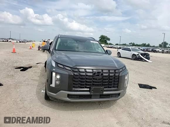2023 Hyundai Palisade Limited with VIN KM8R54GE8PU509396, listed as a Copart auction lot 63492935 with 49,745 mi miles and Salvage title. Bid and sale history available at DreamBid. Image 14.
