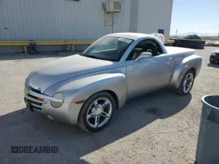 2005 Chevrolet SSR LS с VIN 1GCES14H05B114789, выставлен на аукционе Copart как лот 41580375 с пробегом 61 896 миль миль и Чистый • Clean title. История ставок и продаж доступна на DreamBid. Изображение 1.