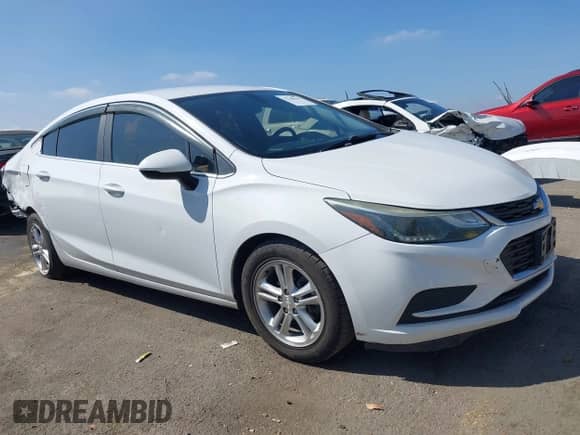 2017 Chevrolet Cruze LT with VIN 1G1BE5SM5H7245217, listed as a IAAI auction lot 43348364 with 91,935 mi miles and . Bid and sale history available at DreamBid. Image 1.