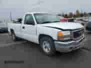 2003 GMC Sierra 1500 Work Truck with VIN 1GTEC14V23E315656, listed as a Copart auction lot 80279484 with 124,047 mi miles and Salvage title. Bid and sale history available at DreamBid. Image 4.