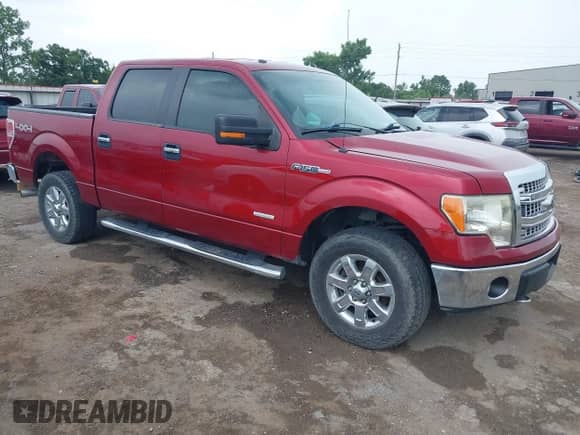 2013 Ford F-150 Lariat with VIN 1FTFW1ET0DKG07088, listed as a IAAI auction lot 42671190 with 202,968 mi miles and . Bid and sale history available at DreamBid. Image 1.