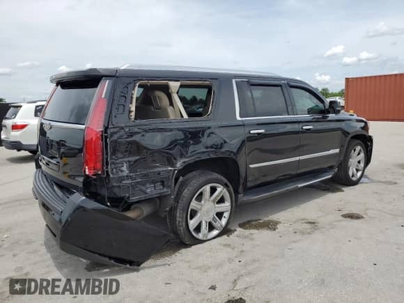 2016 Cadillac Escalade ESV Luxury Collection с VIN 1GYS3HKJ1GR244616, выставлен на аукционе Copart как лот 63190195 с пробегом 136 422 миль миль и Списание • Salvage title. История ставок и продаж доступна на DreamBid. Изображение 3.