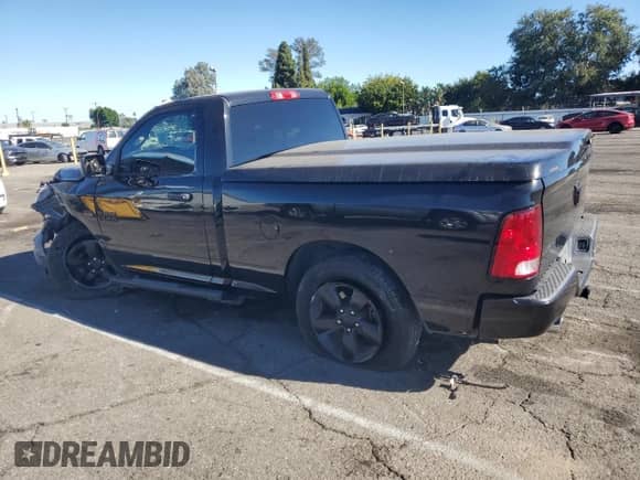 2016 Ram 1500 Express с VIN 3C6JR6AT0GG331373, выставлен на аукционе Copart как лот 71874935 с пробегом 33 837 миль миль и Списание • Salvage title. История ставок и продаж доступна на DreamBid. Изображение 2.