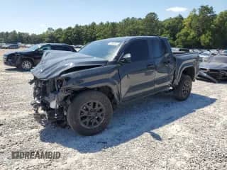 2024 Toyota Tacoma SR with VIN 3TYKD5HN5RT001525, listed as a Copart auction lot 80863545 with 27,347 mi miles and Salvage title. Bid and sale history available at DreamBid. Image 1.