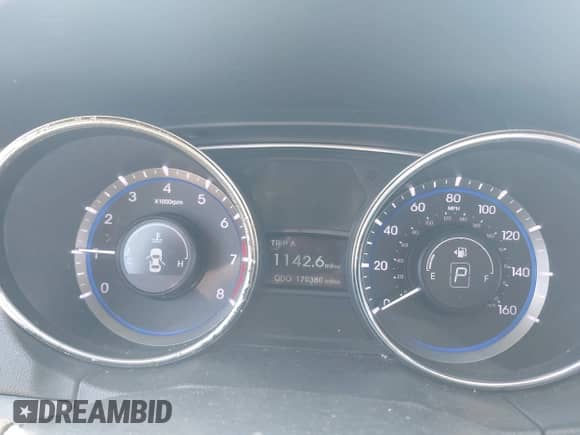 2011 Hyundai Sonata GLS with VIN 5NPEB4AC0BH048460, listed as a IAAI auction lot 43237502 with 170,380 mi miles and . Bid and sale history available at DreamBid. Image 7.