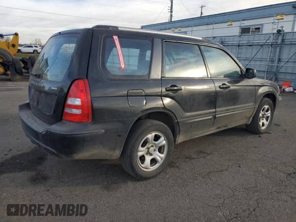 2004 Subaru Forester XT with VIN JF1SG69604H728901, listed as a Copart auction lot 42598845 with 165,743 mi miles and Salvage title. Bid and sale history available at DreamBid. Image 3.