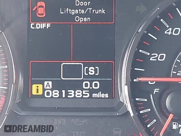 2018 Subaru WRX STI с VIN JF1VA2N67J9822499, выставлен на аукционе IAAI как лот 42476318 с пробегом 81 385 миль миль и . История ставок и продаж доступна на DreamBid. Изображение 15.