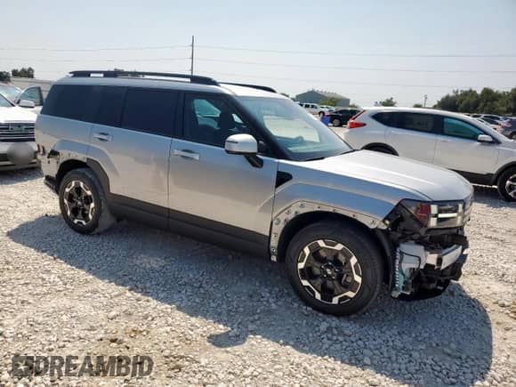 2024 Hyundai Santa Fe SEL with VIN 5NMP2DGL5RH025425, listed as a Copart auction lot 71736945 with 12,811 mi miles and Salvage title. Bid and sale history available at DreamBid. Image 4.