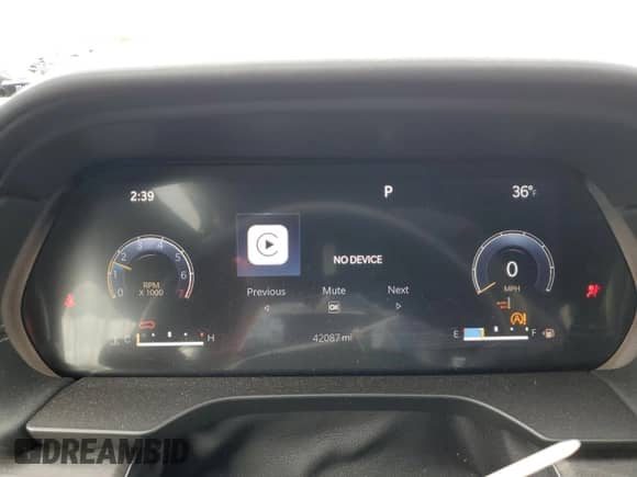 2022 Jeep Grand Cherokee Overland с VIN 1C4RJKDG7N8513455, выставлен на аукционе Copart как лот 52157695 с пробегом 42 087 миль миль и Списание • Salvage title. История ставок и продаж доступна на DreamBid. Изображение 9.