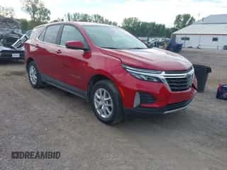 2022 Chevrolet Equinox LT с VIN 3GNAXUEV6NL158971, выставлен на аукционе IAAI как лот 43297351 с пробегом 33 446 миль миль и . История ставок и продаж доступна на DreamBid. Изображение 1.