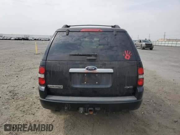 2009 Ford Explorer XLT with VIN 1FMEU73E69UA17641, listed as a Copart auction lot 70689895 with 153,686 mi miles and Salvage title. Bid and sale history available at DreamBid. Image 6.