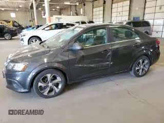 2018 Chevrolet Sonic Premier с VIN 1G1JF5SBXJ4104092, выставлен на аукционе Copart как лот 56185495 с пробегом 87 039 миль миль и На запчасти • Non repairable. История ставок и продаж доступна на DreamBid. Изображение 1.