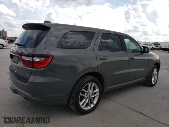2023 Dodge Durango GT Plus with VIN 1C4RDHDG6PC555304, listed as a Copart auction lot 45054025 with 63,098 mi miles and Clean title. Bid and sale history available at DreamBid. Image 3.