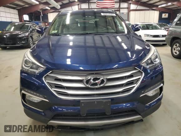 2018 Hyundai Santa Fe 2.4L with VIN 5XYZUDLB2JG509325, listed as a Copart auction lot 90853565 with 109,216 mi miles and Clean title. Bid and sale history available at DreamBid. Image 5.