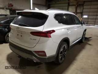 2019 Hyundai Santa Fe Ultimate with VIN 5NMS5CAA4KH118025, listed as a Copart auction lot 63428112 with 28,852 mi miles and . Bid and sale history available at DreamBid. Image 4.
