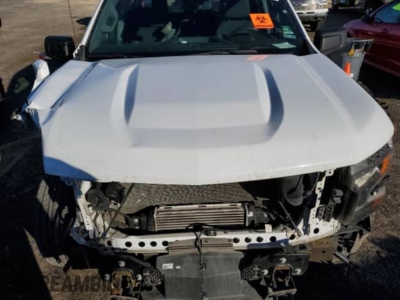 2022 Chevrolet Silverado 1500 Custom z VIN 1GCPDBEK0NZ615711, wystawiony jako Copart lot #78734284 z przebiegiem 58 741 mil mil oraz Szkoda całkowita • Salvage title. Historia ofert i sprzedaży dostępna na DreamBid. Obrazek 12.