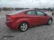 2013 Hyundai Elantra GLS with VIN 5NPDH4AE8DH386199, listed as a Copart auction lot 85355645 with Not provided miles and Salvage title. Bid and sale history available at DreamBid. Image 3.