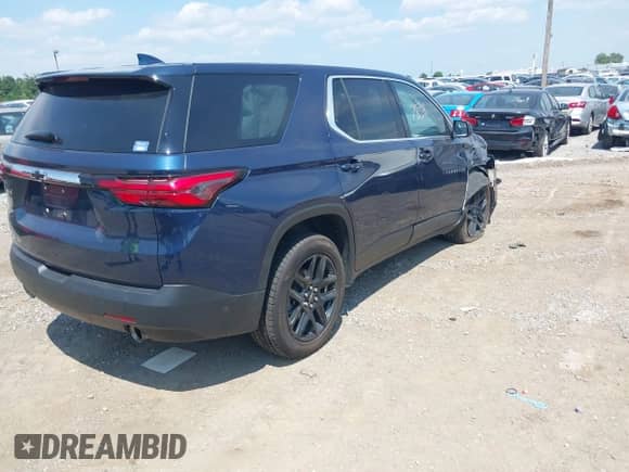 2022 Chevrolet Traverse LS с VIN 1GNEVFKW9NJ175920, выставлен на аукционе IAAI как лот 42777843 с пробегом 59 622 миль миль и . История ставок и продаж доступна на DreamBid. Изображение 4.