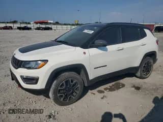 2021 Jeep Compass Trailhawk with VIN 3C4NJDDB8MT572254, listed as a Copart auction lot 67754455 with Not provided miles and Salvage title. Bid and sale history available at DreamBid. Image 1.