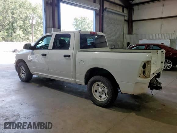 2022 Ram 1500 Tradesman z VIN 1C6RR7KG5NS156196, wystawiony jako Copart lot #81018835 z przebiegiem 90 820 mil mil oraz Szkoda całkowita • Salvage title. Historia ofert i sprzedaży dostępna na DreamBid. Obrazek 2.