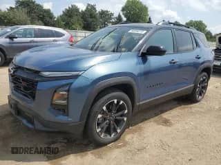 2025 Chevrolet Equinox AWD RS z VIN 3GNAXTEG2SL157713, wystawiony jako Copart lot #66694275 z przebiegiem 12 531 mil mil oraz Szkoda całkowita • Salvage title. Historia ofert i sprzedaży dostępna na DreamBid. Obrazek 1.