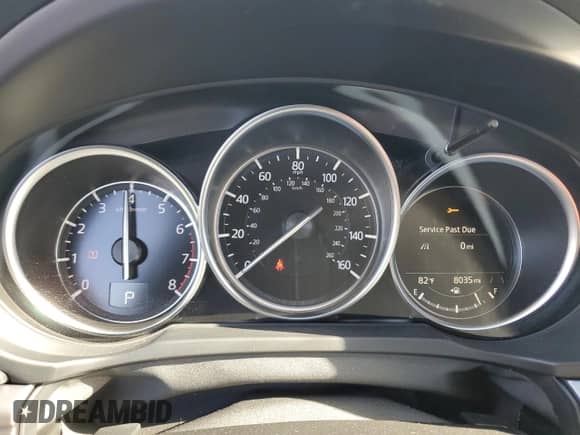 2025 Mazda CX-5 S Select with VIN JM3KFBBL2S0600801, listed as a Copart auction lot 81234495 with 8,035 mi miles and Clean title. Bid and sale history available at DreamBid. Image 9.