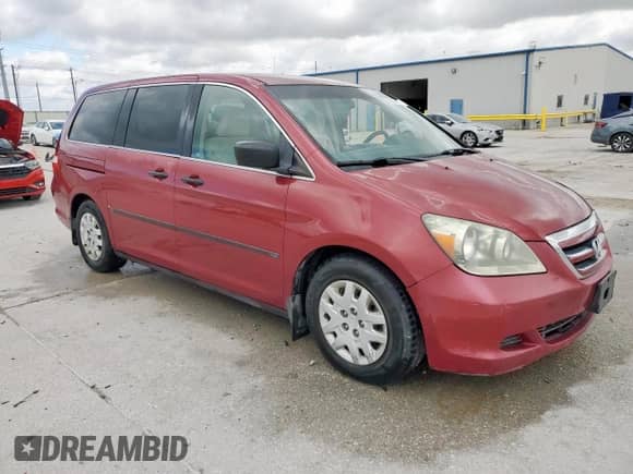2006 Honda Odyssey LX with VIN 5FNRL38296B114983, listed as a Copart auction lot 83996935 with 192,805 mi miles and Clean title. Bid and sale history available at DreamBid. Image 4.