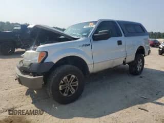 2011 Ford F-150 XL with VIN 1FTMF1EF9BKD21674, listed as a Copart auction lot 59357625 with Not provided miles and Salvage title. Bid and sale history available at DreamBid. Image 1.