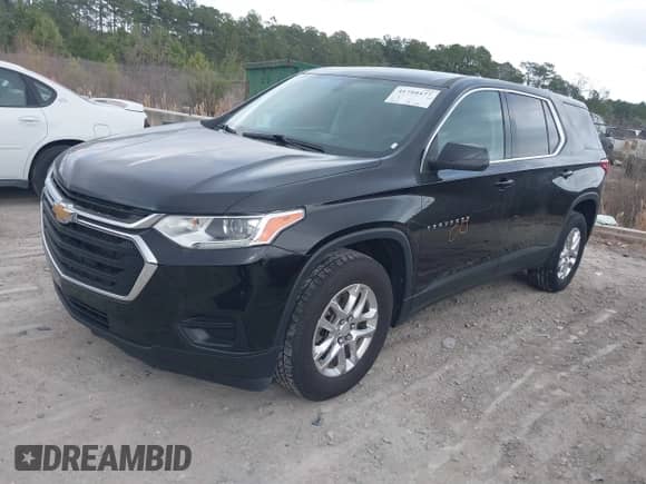 2021 Chevrolet Traverse LS with VIN 1GNEVFKW9MJ178623, listed as a IAAI auction lot 41710477 with 58,625 mi miles and . Bid and sale history available at DreamBid. Image 2.