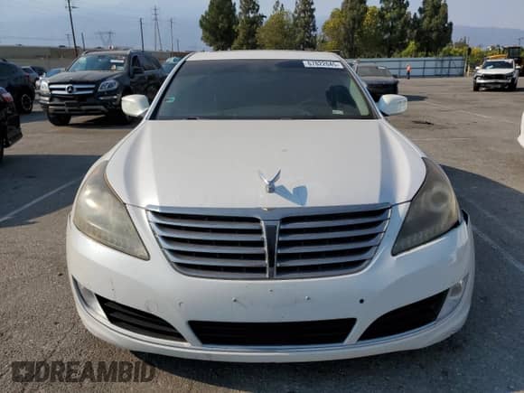2014 Hyundai Equus Ultimate with VIN KMHGH4JH9EU074936, listed as a Copart auction lot 67822645 with 102,807 mi miles and Salvage title. Bid and sale history available at DreamBid. Image 5.