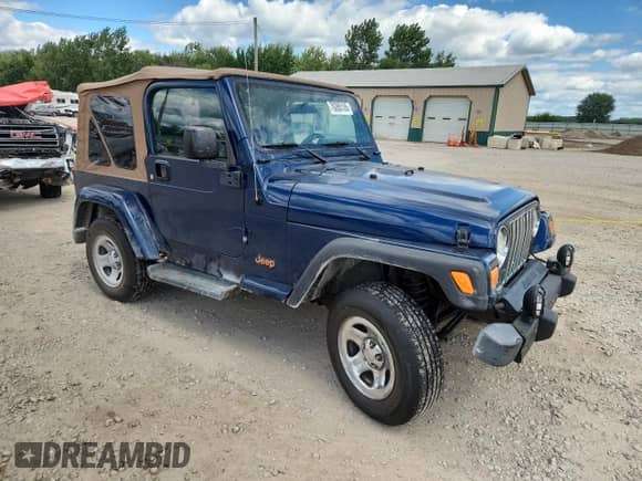 2003 Jeep Wrangler X z VIN 1J4FA39S33P356428, wystawiony jako Copart lot #70285135 z przebiegiem 147 788 mil mil oraz Szkoda całkowita • Salvage title. Historia ofert i sprzedaży dostępna na DreamBid. Obrazek 4.