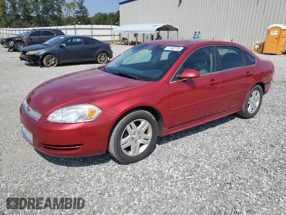 2015 Chevrolet Impala LT с VIN 2G1WB5E35F1114814, выставлен на аукционе Copart как лот 71182115 с пробегом 131 252 миль миль и Списание • Salvage title. История ставок и продаж доступна на DreamBid. Изображение 1.