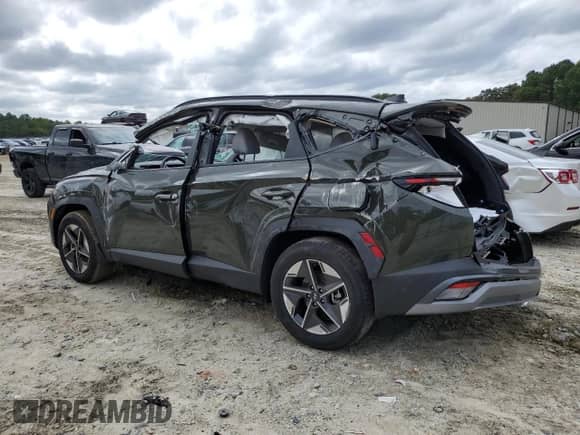 2025 Hyundai Tucson SEL with VIN 5NMJBCDE8SH528118, listed as a Copart auction lot 71956515 with Not provided miles and Salvage title. Bid and sale history available at DreamBid. Image 2.