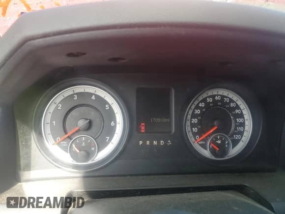 2013 Ram 1500 Tradesman with VIN 1C6RR6FGXDS649875, listed as a Copart auction lot 53169505 with 170,918 mi miles and Salvage title. Bid and sale history available at DreamBid. Image 9.