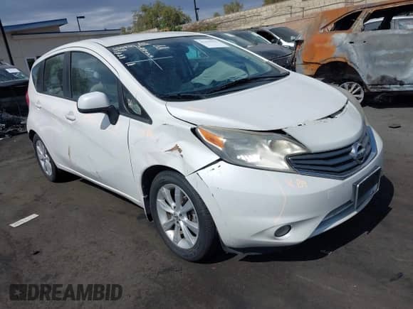 2014 Nissan Note SV с VIN 3N1CE2CP7EL430379, выставлен на аукционе IAAI как лот 43419433 с пробегом 154 450 миль миль и . История ставок и продаж доступна на DreamBid. Изображение 1.