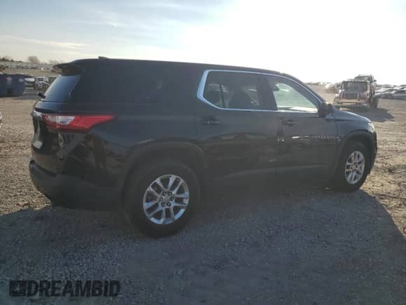 2020 Chevrolet Traverse LS z VIN 1GNEVLKW3LJ115532, wystawiony jako Copart lot #86218864 z przebiegiem 146 204 mil mil oraz Szkoda całkowita • Salvage title. Historia ofert i sprzedaży dostępna na DreamBid. Obrazek 3.
