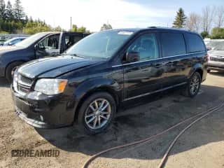 2015 Dodge Grand Caravan SE Plus with VIN 2C4RDGBG5FR681799, listed as a Copart auction lot 80467515 with 350,859 mi miles and Salvage title. Bid and sale history available at DreamBid. Image 1.