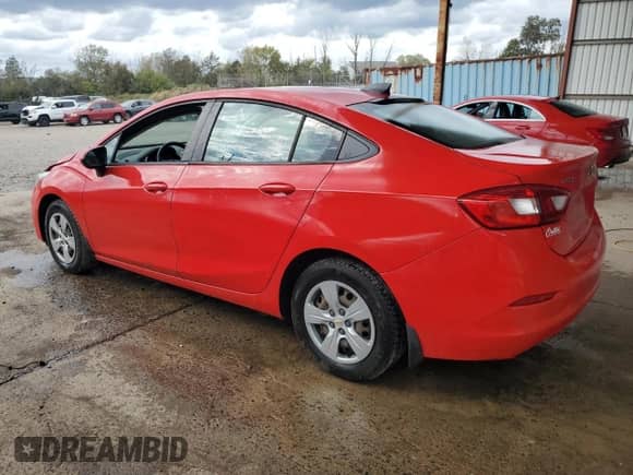 2018 Chevrolet Cruze LS с VIN 1G1BC5SM6J7148877, выставлен на аукционе Copart как лот 85335265 с пробегом 76 629 миль миль и Списание • Salvage title. История ставок и продаж доступна на DreamBid. Изображение 2.