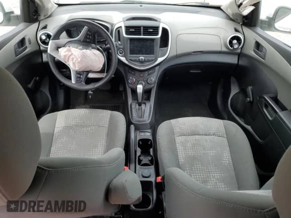 2019 Chevrolet Sonic LT with VIN 1G1JG6SB2K4121411, listed as a Copart auction lot 58266335 with 83,659 mi miles and Salvage title. Bid and sale history available at DreamBid. Image 8.