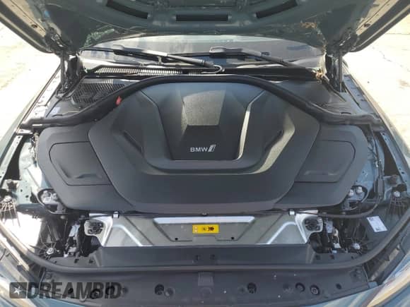 2025 BMW i4 eDrive40 with VIN WBY23HD01SFT86919, listed as a Copart auction lot 70152955 with Not provided miles and Salvage title. Bid and sale history available at DreamBid. Image 11.