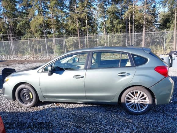 2014 Subaru Impreza Premium with VIN JF1GPAE61E8275730, listed as a IAAI auction lot 43409579 with 68,890 mi miles and . Bid and sale history available at DreamBid. Image 15.
