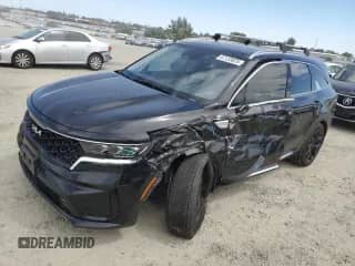 2022 Kia Sorento SX Prestige with VIN KNDRMDLH6N5088261, listed as a Copart auction lot 67133025 with 57,902 mi miles and Salvage title. Bid and sale history available at DreamBid. Image 1.