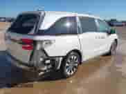 2023 Honda Odyssey EX-L with VIN 5FNRL6H6XPB079893, listed as a IAAI auction lot 42230845 with 19,098 mi miles and . Bid and sale history available at DreamBid. Image 4.