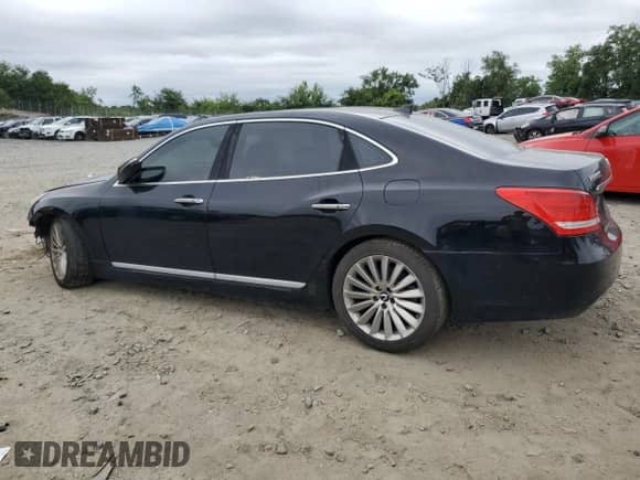 2014 Hyundai Equus Signature z VIN KMHGH4JHXEU090515, wystawiony jako Copart lot #69277235 z przebiegiem 126 614 mil mil oraz Szkoda całkowita • Salvage title. Historia ofert i sprzedaży dostępna na DreamBid. Obrazek 2.