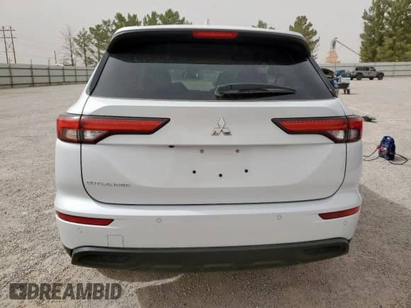 2024 Mitsubishi Outlander ES with VIN JA4J3UA83RZ026196, listed as a Copart auction lot 57175825 with 18,397 mi miles and Salvage title. Bid and sale history available at DreamBid. Image 6.