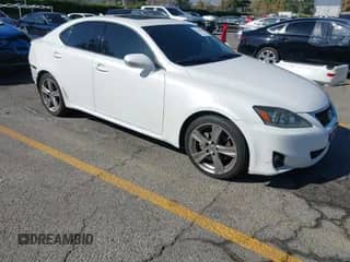 2013 Lexus IS 250 with VIN JTHBF5C26D5187916, listed as a IAAI auction lot 43514640 with 160,119 mi miles and . Bid and sale history available at DreamBid. Image 1.