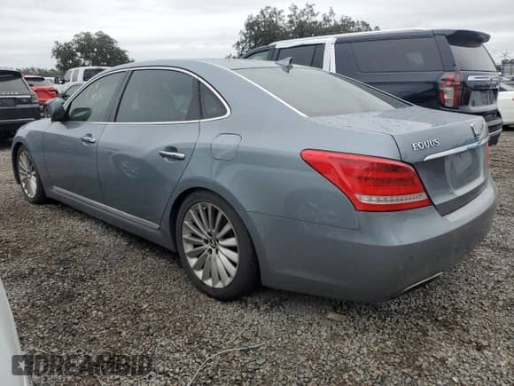 2015 Hyundai Equus Ultimate с VIN KMHGH4JHXFU098910, выставлен на аукционе Copart как лот 74253874 с пробегом Не указан миль и Списание • Salvage title. История ставок и продаж доступна на DreamBid. Изображение 2.