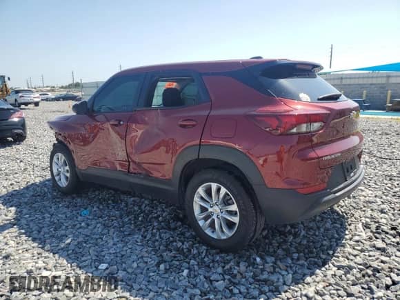 2022 Chevrolet TrailBlazer LS with VIN KL79MMS22NB133739, listed as a Copart auction lot 66408995 with 62,075 mi miles and Non repairable. Bid and sale history available at DreamBid. Image 2.